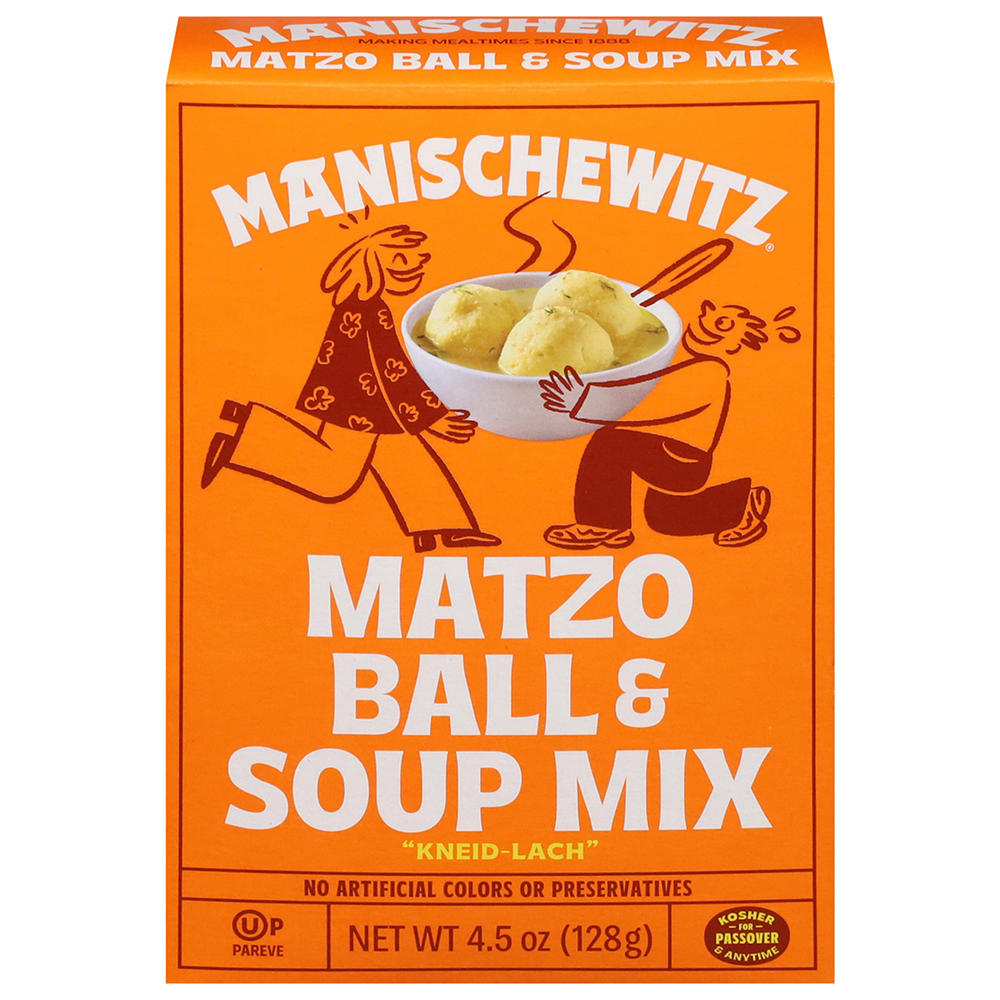 Manischewitz Kosher Matzo Ball & Soup Mix, 4.5 oz
