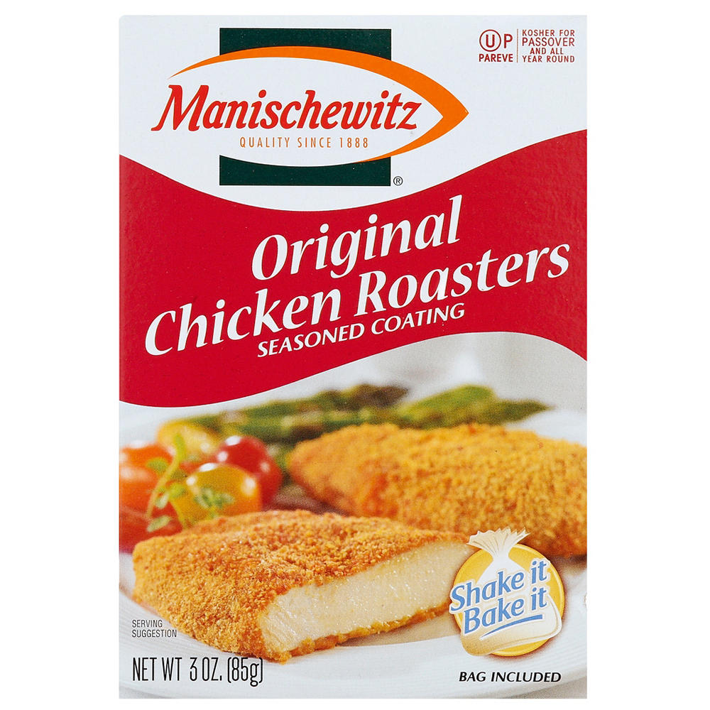 Manischewitz Original Chicken Roasters Seasoned Coating, 3 oz