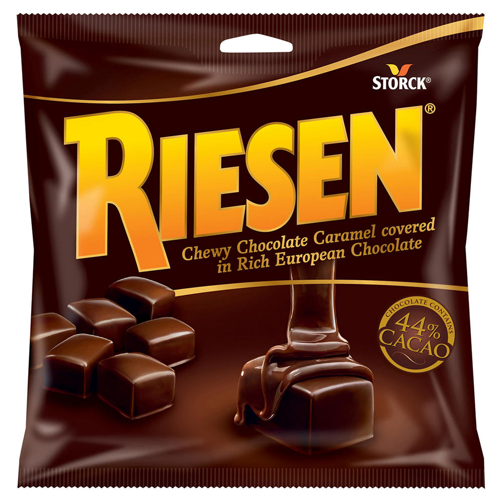 Riesen Chocolate Covered Chewy Caramel Candy, 5.5 oz