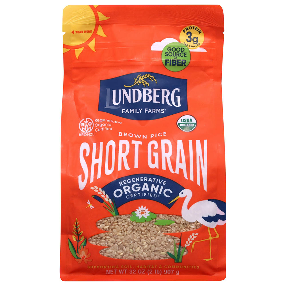 Lundberg Organic Short Grain Brown Rice, 2 lb