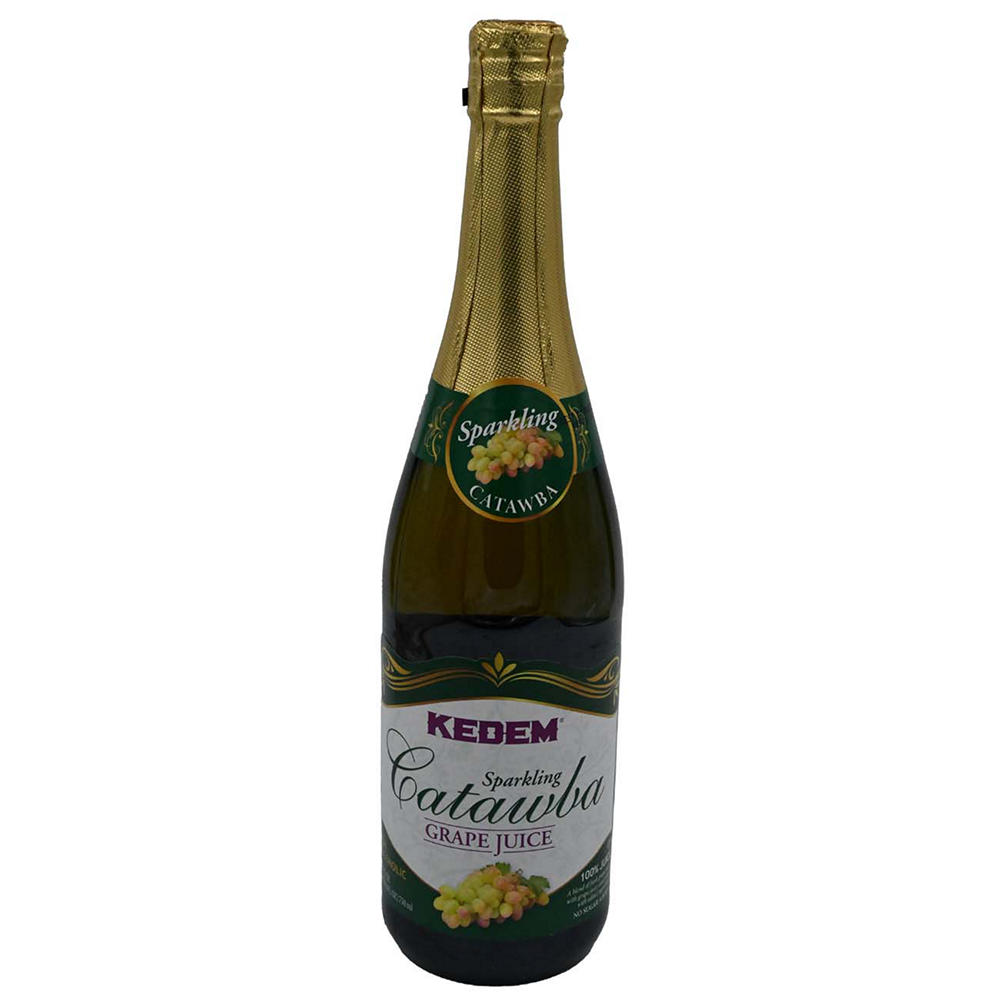 Kedem Sparkling Catawba Grape Juice, 25.4 oz