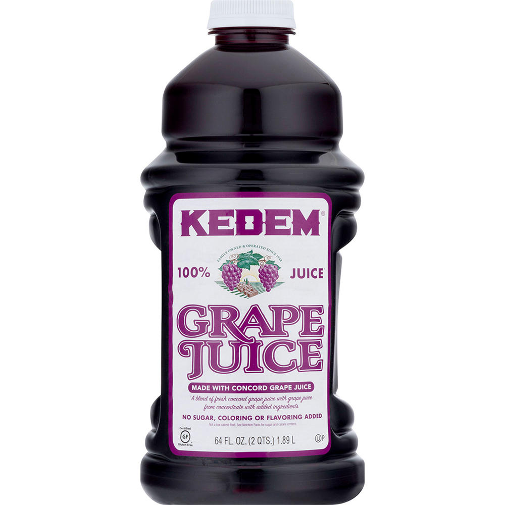 Kedem Kosher Grape Juice, 64 oz