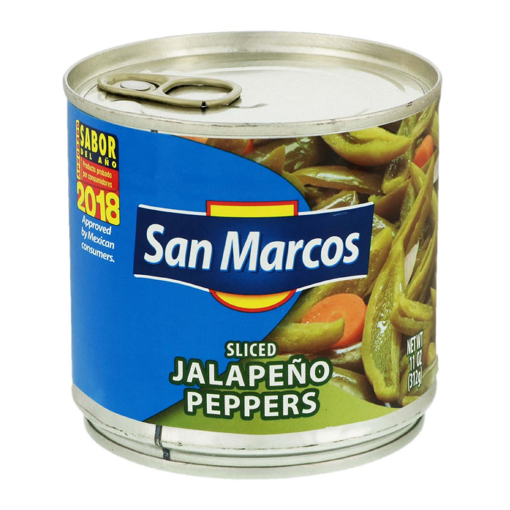 San Marcos Sliced Jalapeno Peppers, 11 oz