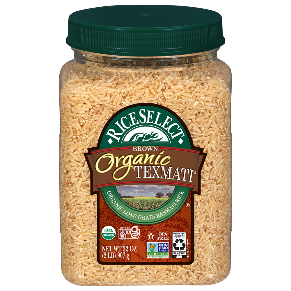 RiceSelect Organic Texmati Basmati Brown Rice, 32 oz