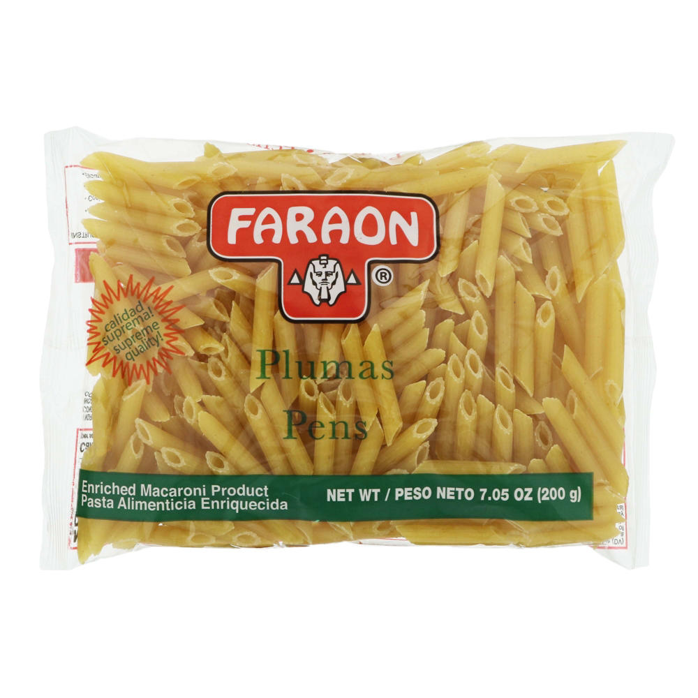 Faraon Plumas Pens Pasta, 7 oz