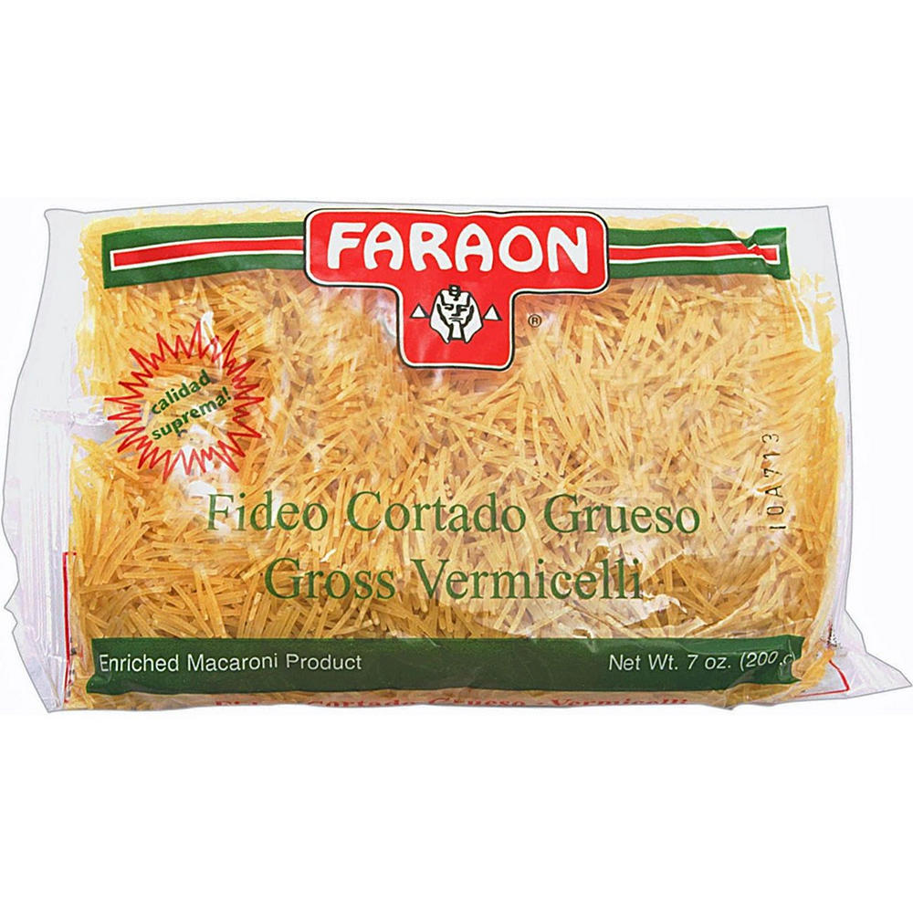 Faraon Fideo Grueso Thick Vermicelli, 7 oz