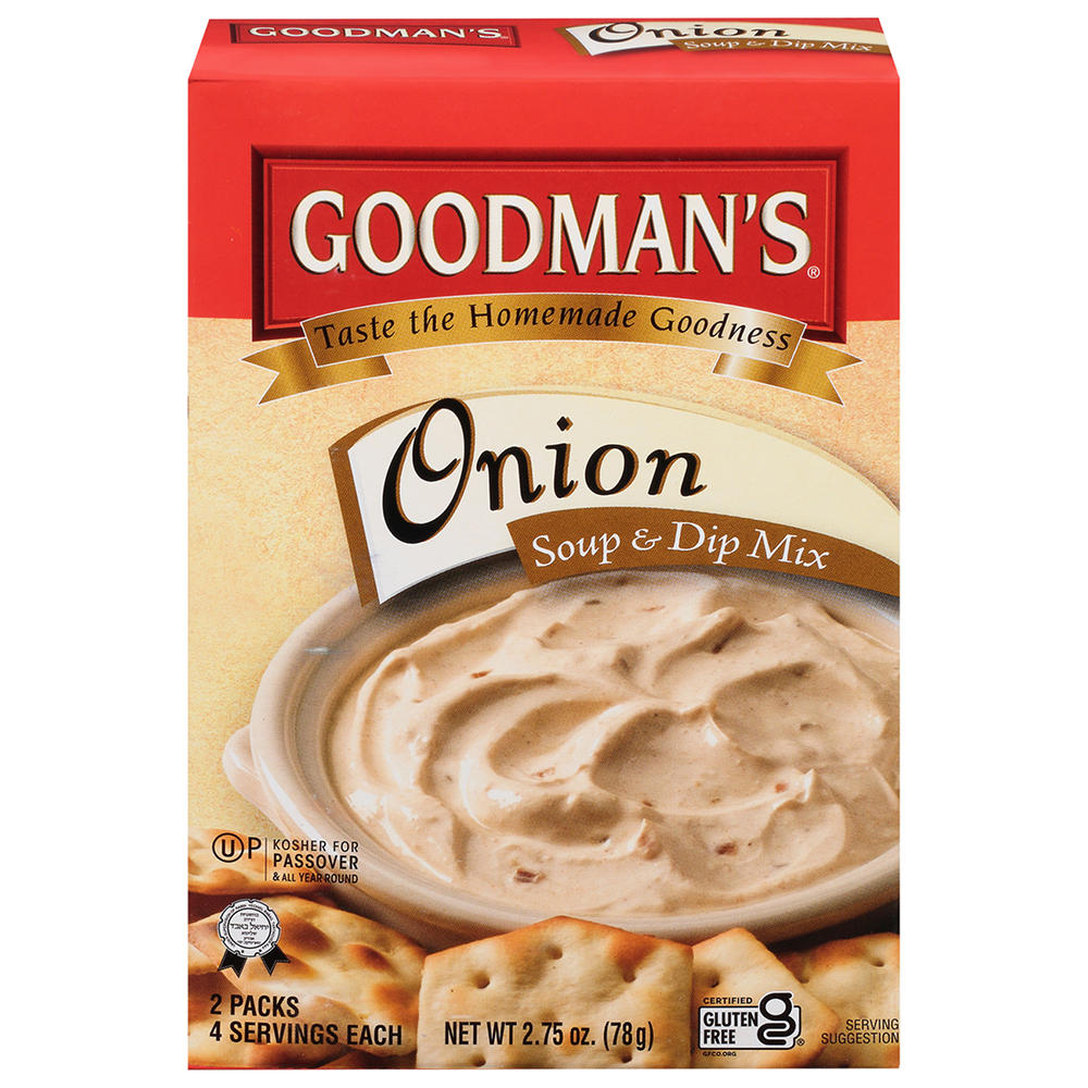 Goodman's Onion Soup & Dip Mix, 2.75 oz