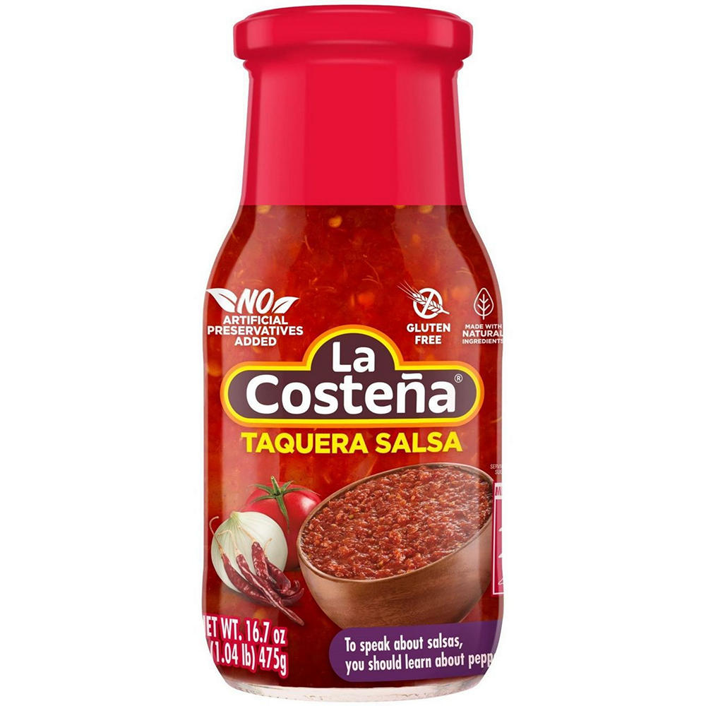 La Costeña Hot Taquera Salsa, 16.7 oz