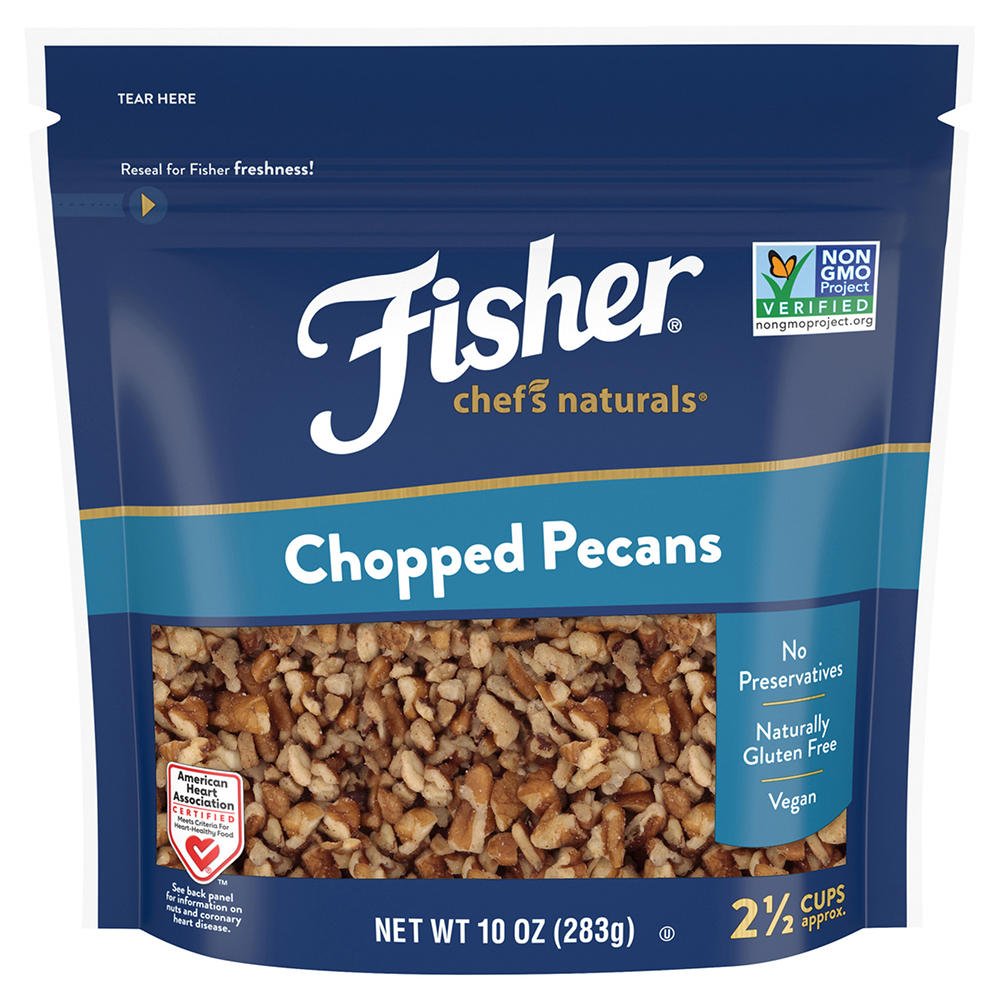 Fisher Chopped Pecans, 10 oz