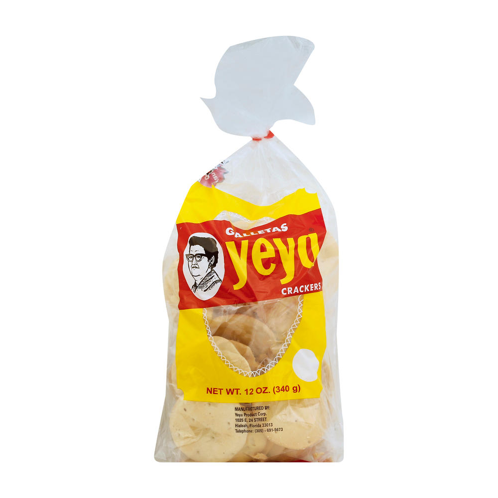 Yeya Galletas Crackers, 12 oz