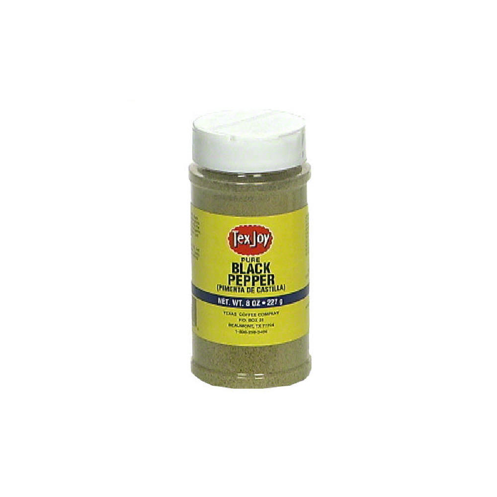 TexJoy Pure Black Pepper, 8 oz