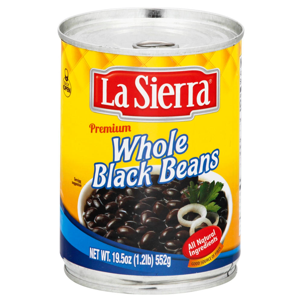 La Sierra Whole Black Beans, 19.5 oz