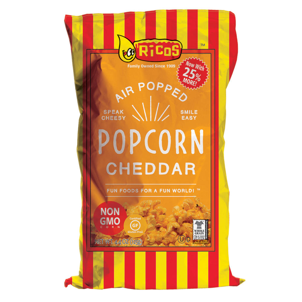Ricos Cheddar Popcorn, 4.4 oz