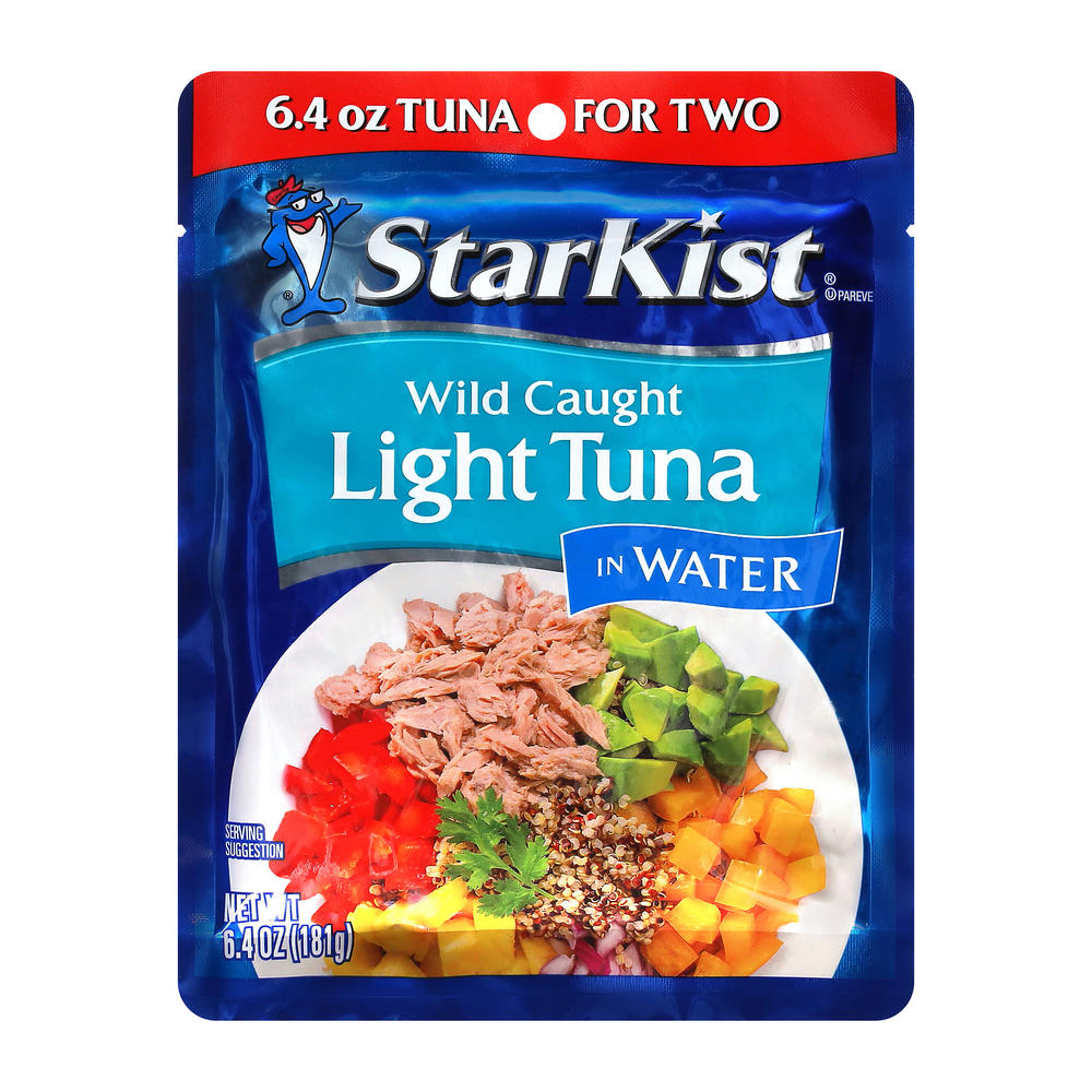 StarKist Chunk Light Tuna in Water Pouch, 6.4 oz