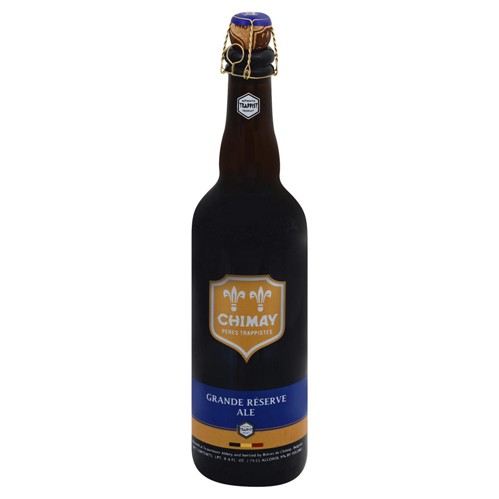 Chimay Grand Reserve Ale Beer Bottle, 25.5 oz