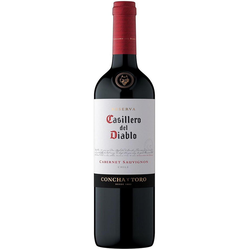 Concha Y Toro Casillero del Diablo Cabernet Sauvignon Chile Red Wine, 750 mL