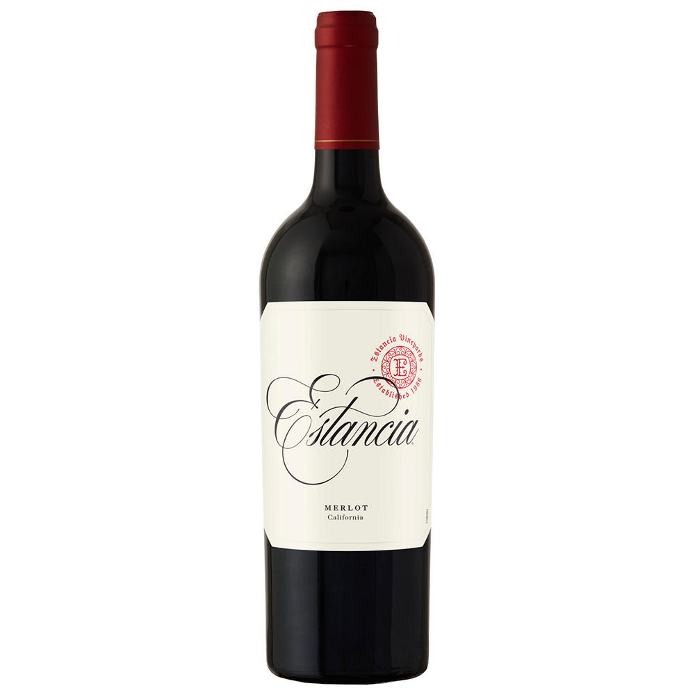 Estancia Merlot California Red Wine, 750 mL