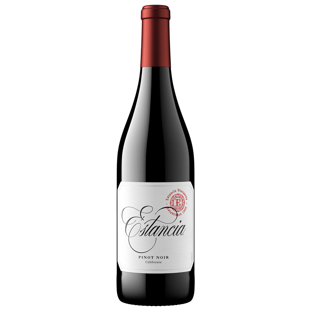 Estancia Pinot Noir California Red Wine, 750 mL