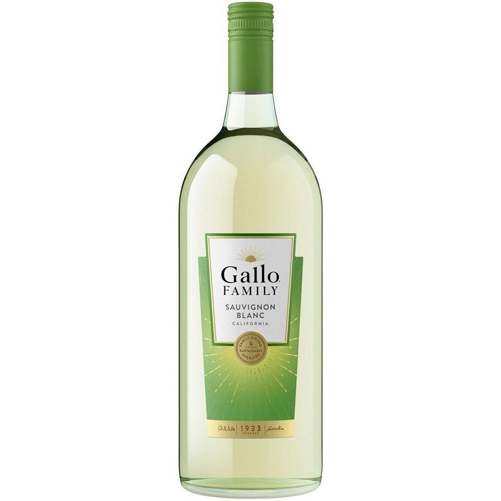 Gallo Family Vineyards Sauvignon Blanc California White Wine, 1.5 L