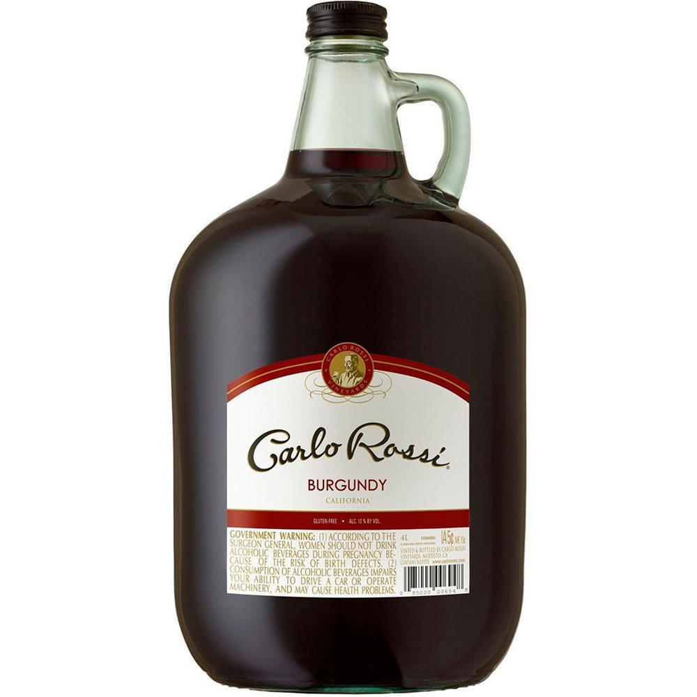 Carlo Rossi Burgundy Wine, 4 L