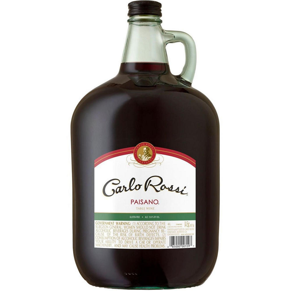 Carlo Rossi Paisano Wine, 4 L