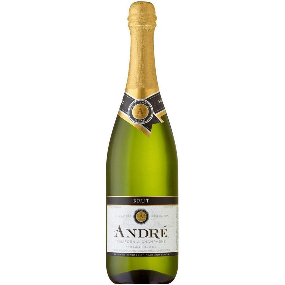 Andre Brut Champagne California Sparkling Wine, 750 mL
