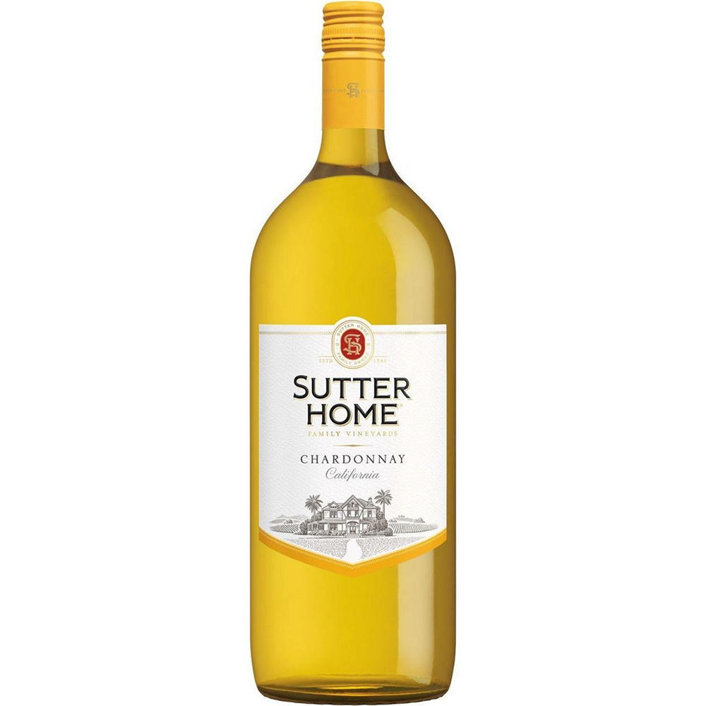 Sutter Home Chardonnay California White Wine, 1.5 L
