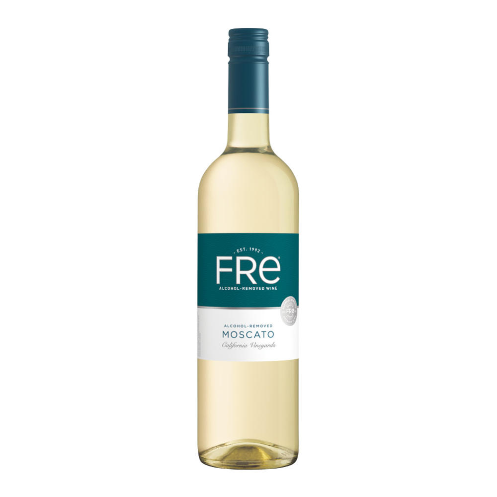 Fre Non Alcoholic Moscato California White Wine, 750 mL