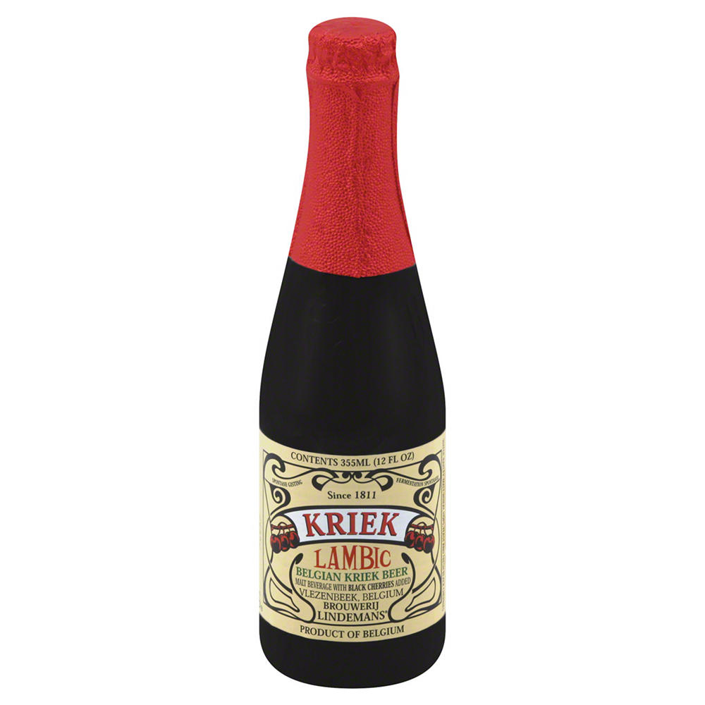 Lindeman's Kriek Lambic Belgium Beer, 12 oz