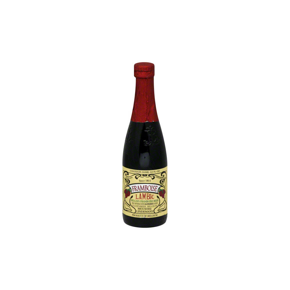 Lindeman's Framboise Lambic Belgium Beer, 12 oz