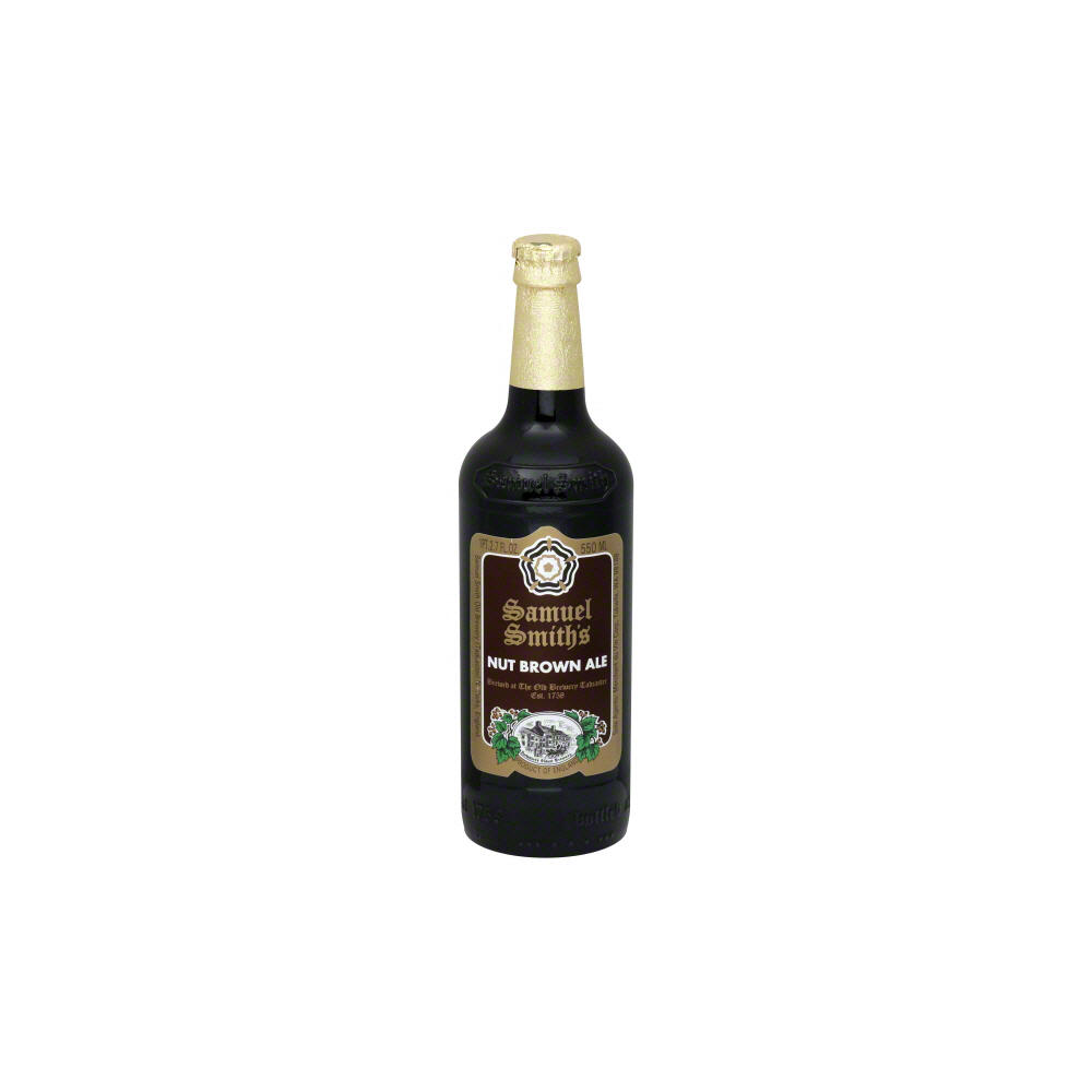 Samuel Smith Nut Brown Ale Beer Bottle, 18.7 oz