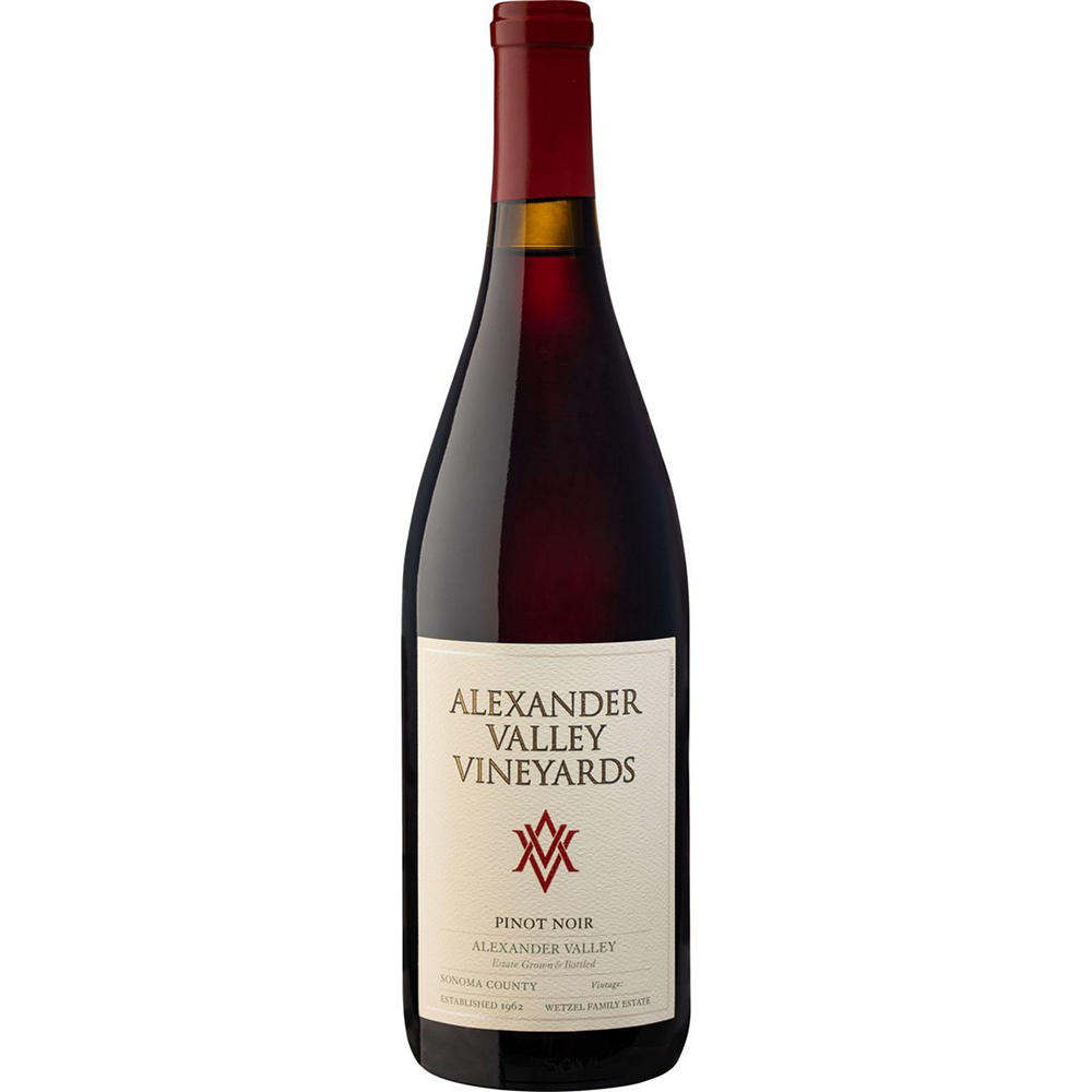 Alexander Valley Vineyards Pinot Noir California Red Wine, 750 mL
