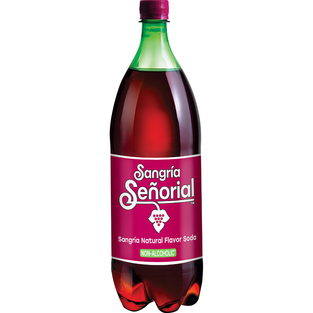 Senorial Non-Alcoholic Sangría Soda, 1.5 L