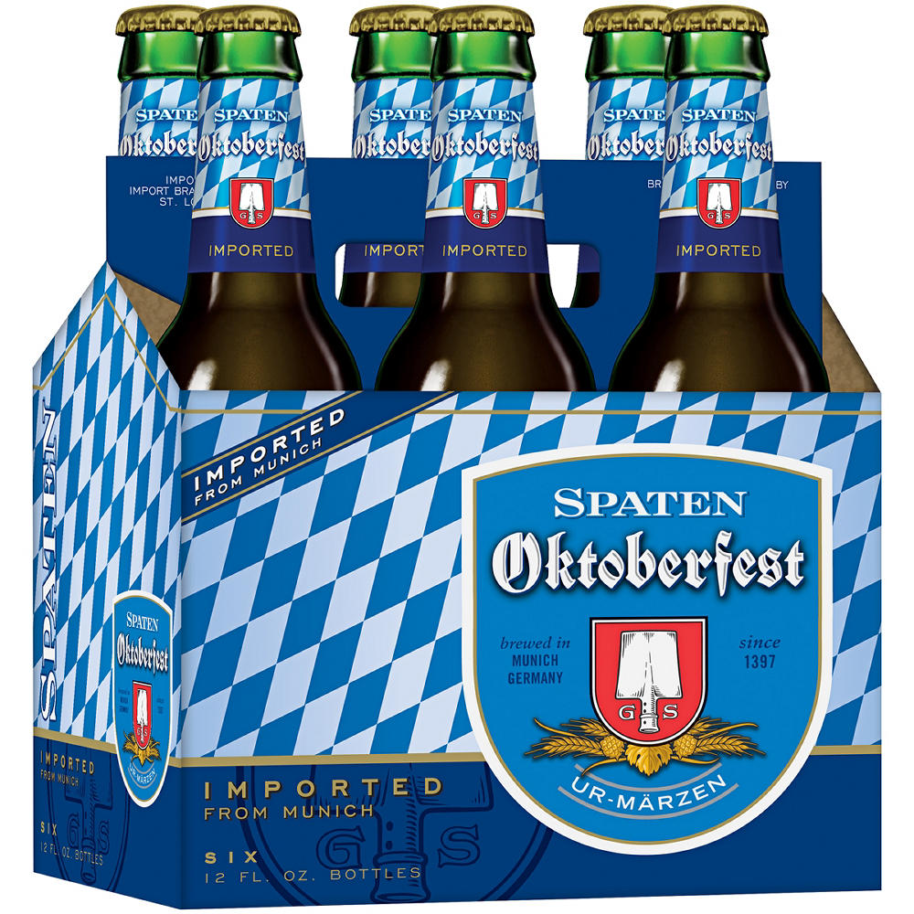 Spaten Oktoberfest Beer 6 pk Bottles, 12 oz