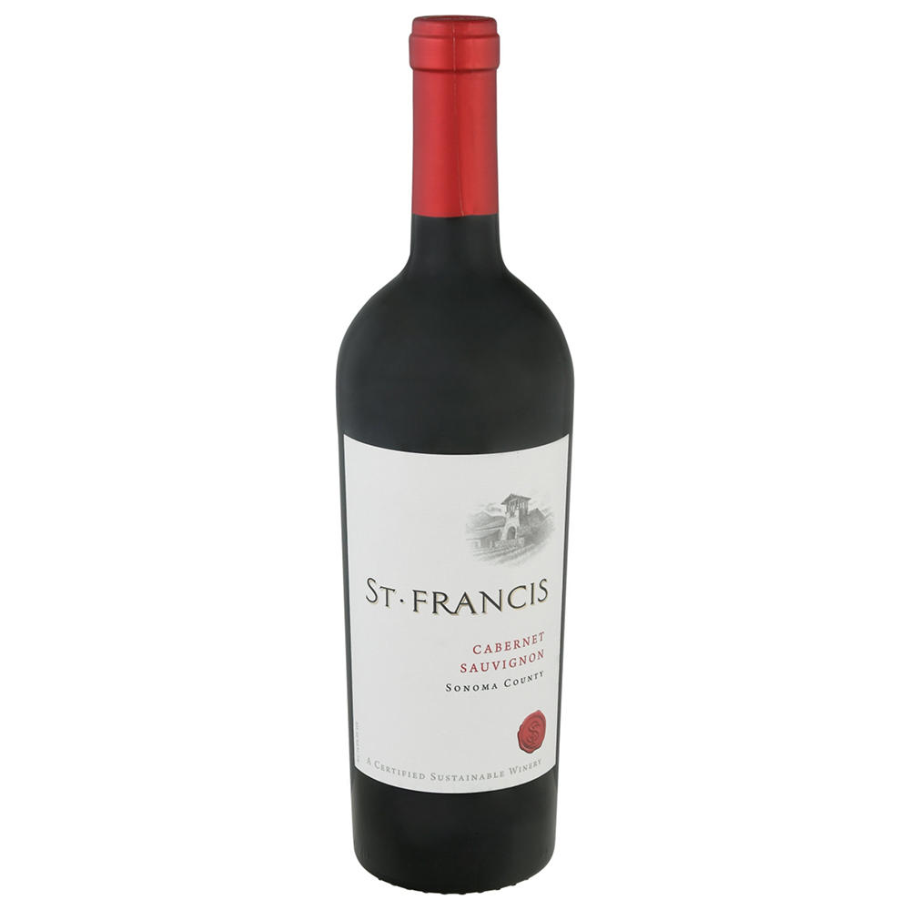 St. Francis Winery Cabernet Sauvignon Red Wine, 750 mL
