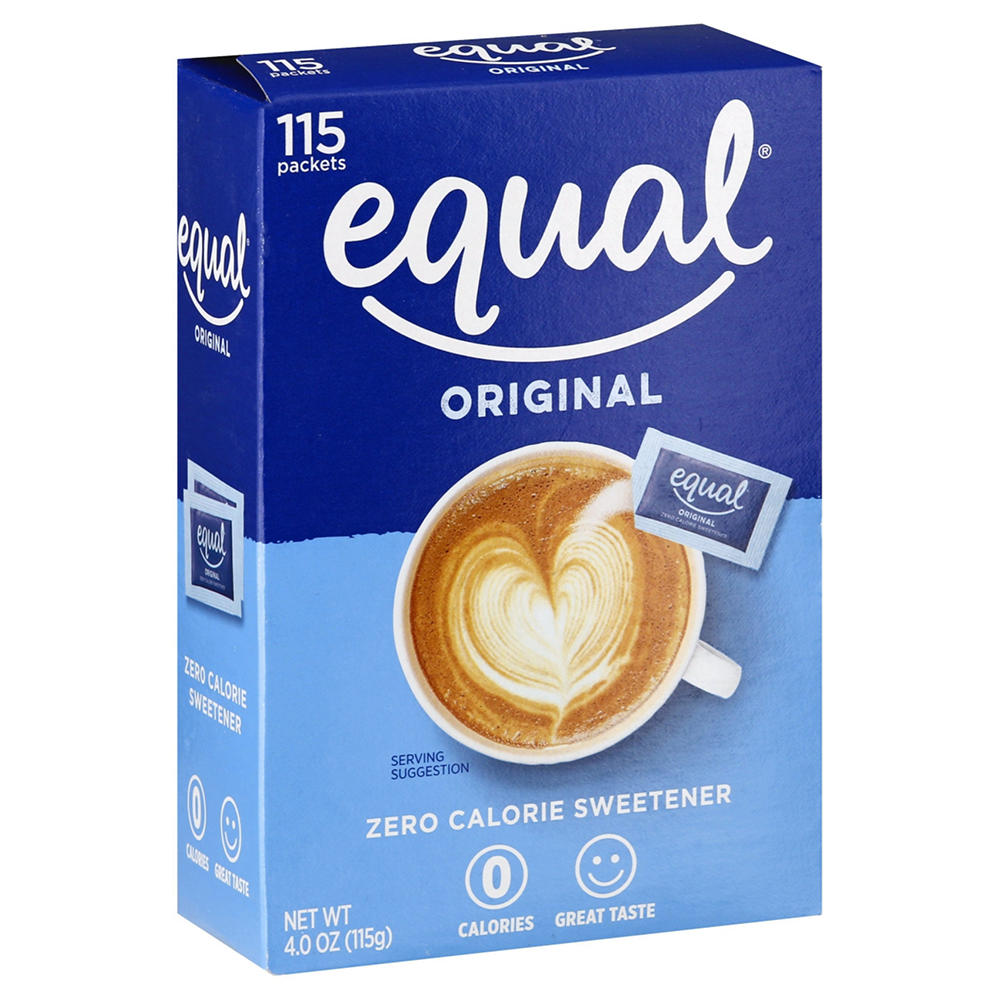 Equal 0 Calorie Sweetener Packets, 115 ct
