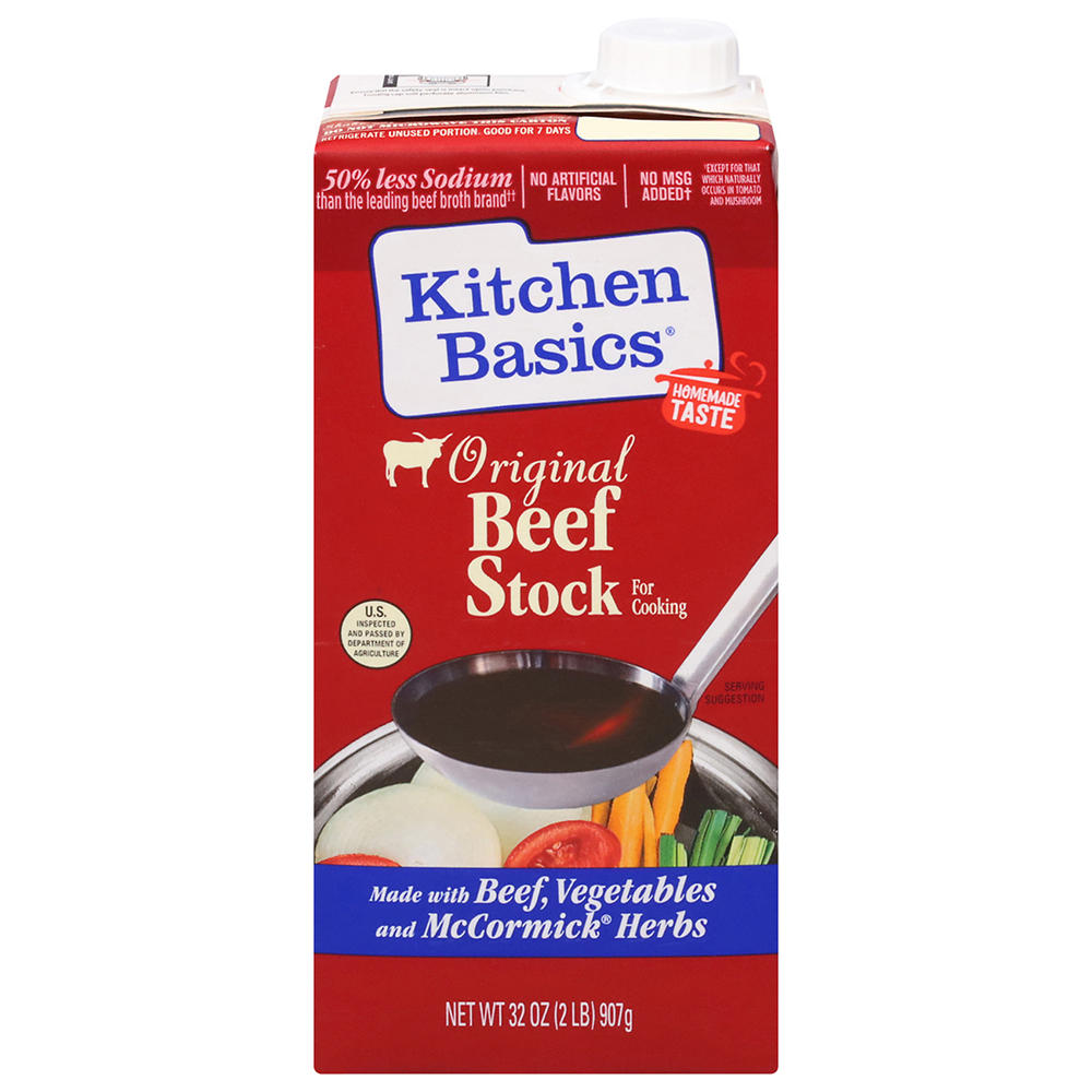 Kitchen Basics Original Beef Cooking Stock, 32 oz