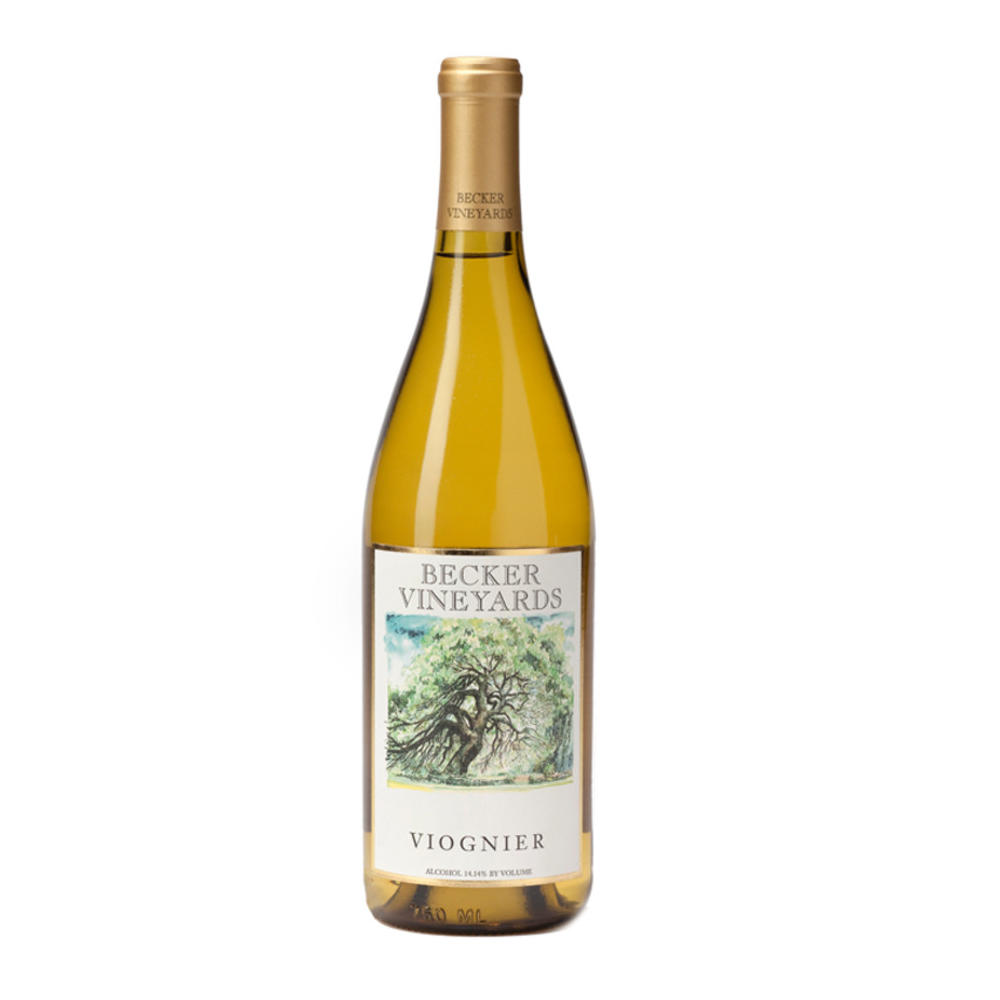 Becker Vineyards Viognier Texas White Wine, 750 mL