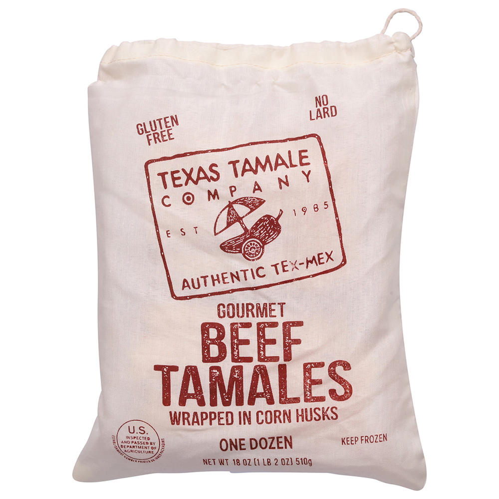 Texas Tamale Company Gourmet Beef Tamales, 12 ct