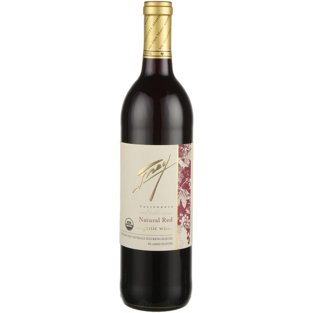 Frey Organic Natural Red Table Wine California Red Wine, 750 mL