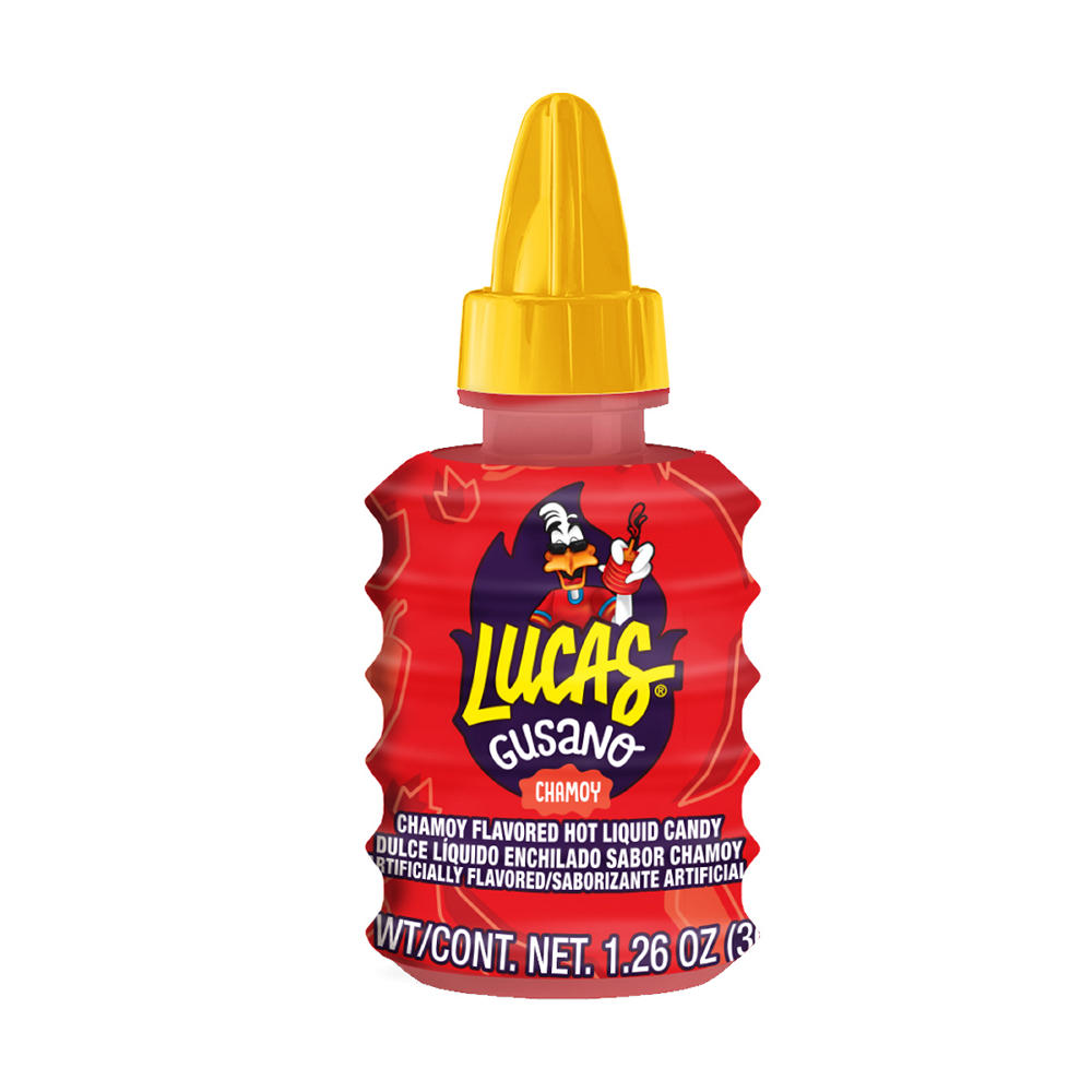 Lucas Gusano Chamoy Liquid Candy, 1.26 oz