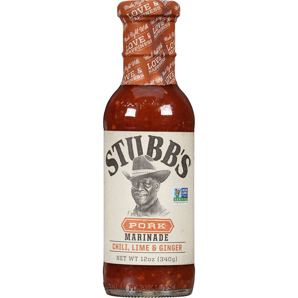 Stubb's Chili Lime & Ginger Pork Marinade, 12 oz