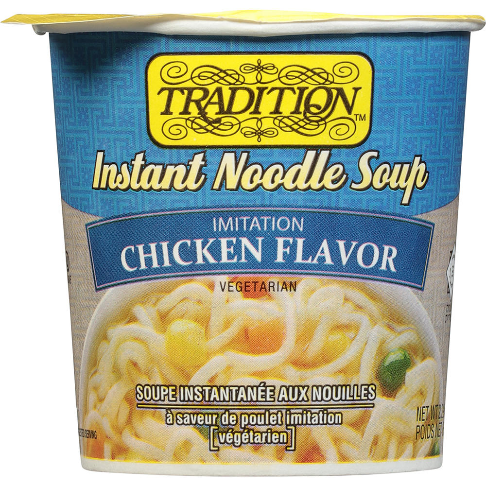 Tradition Kosher Imitation Chicken Flavor Instant Noodle Soup, 2.29 oz