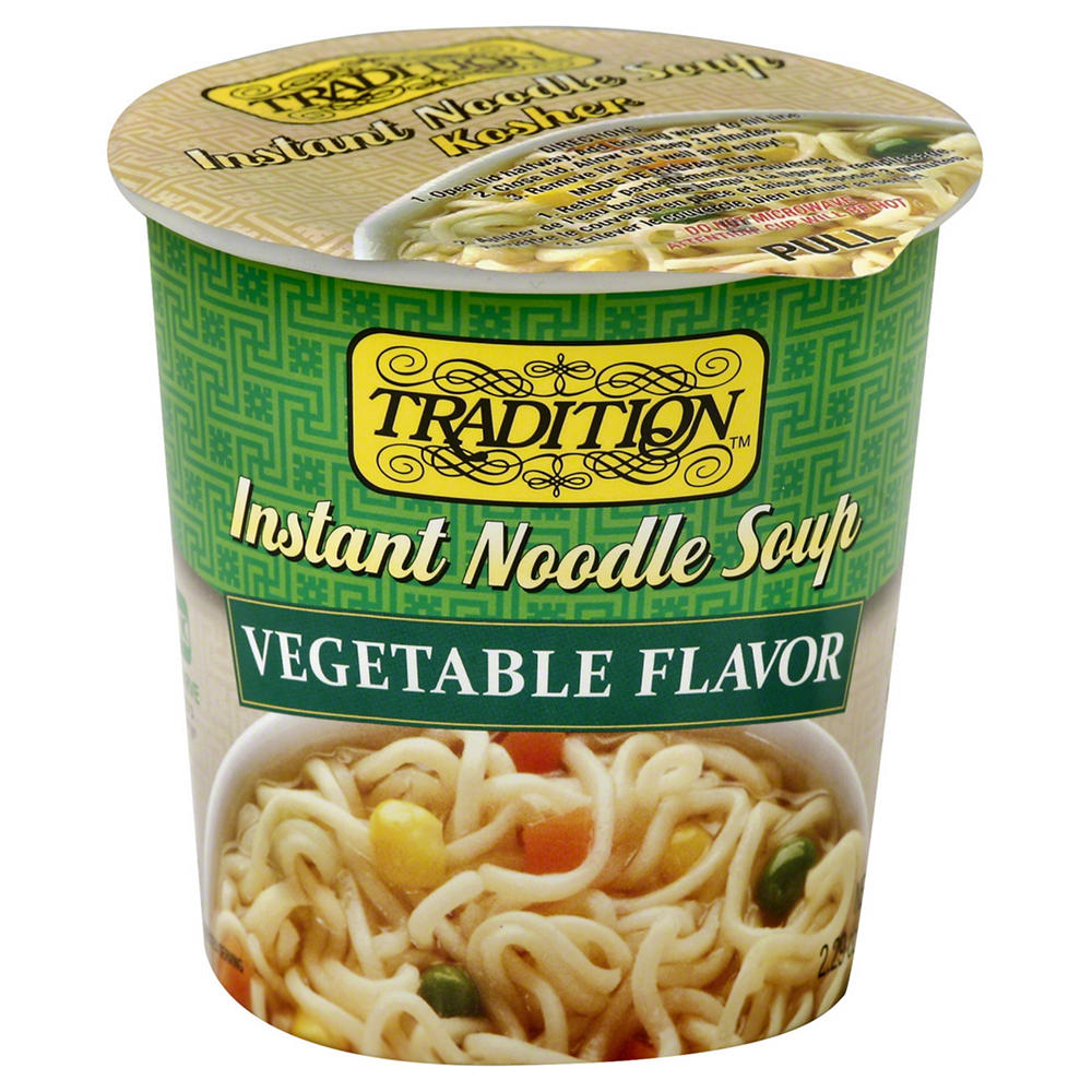Tradition Kosher Vegetable Style Instant Noodle Soup, 2.29 oz
