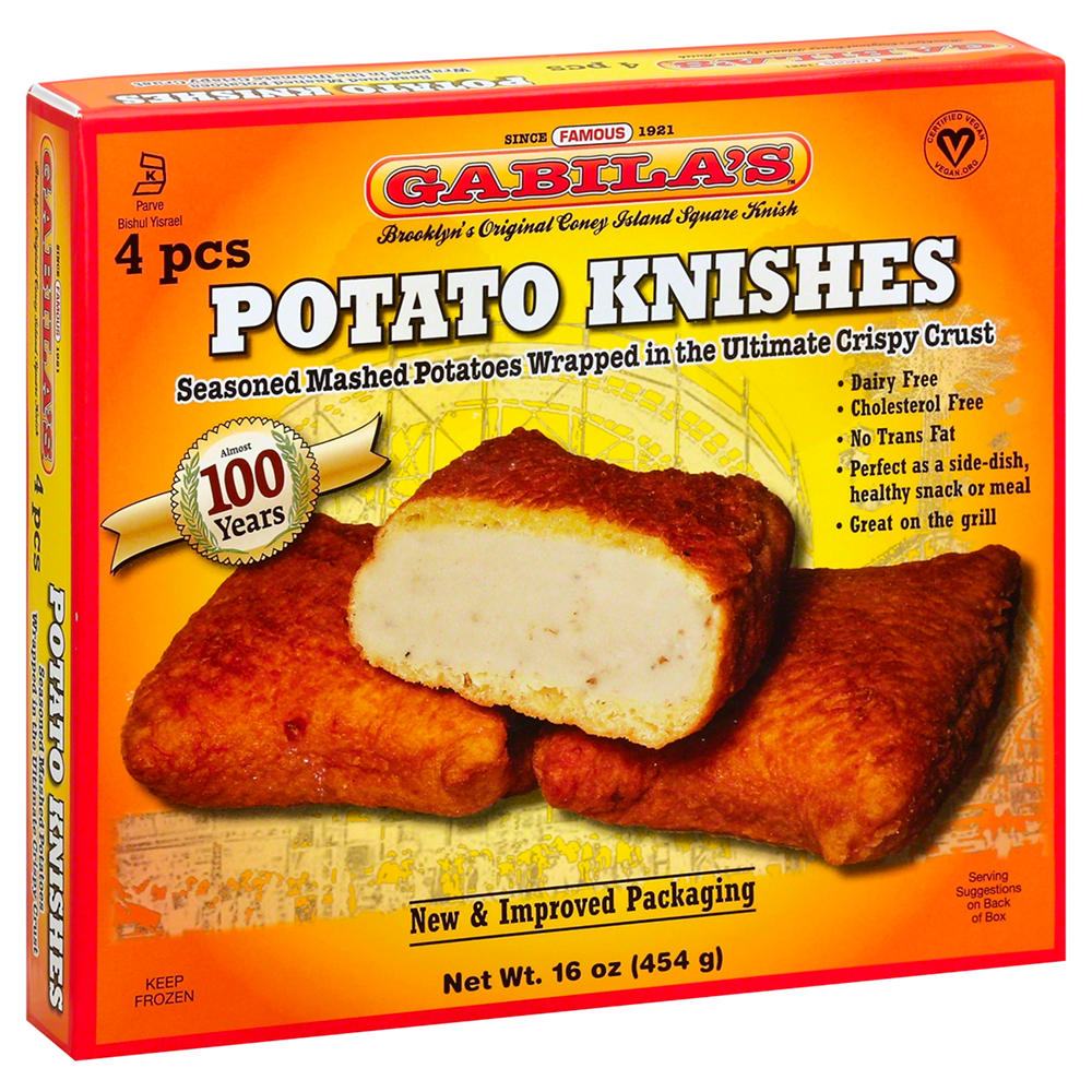 Gabila's Kosher Potato Knishes, 4 ct