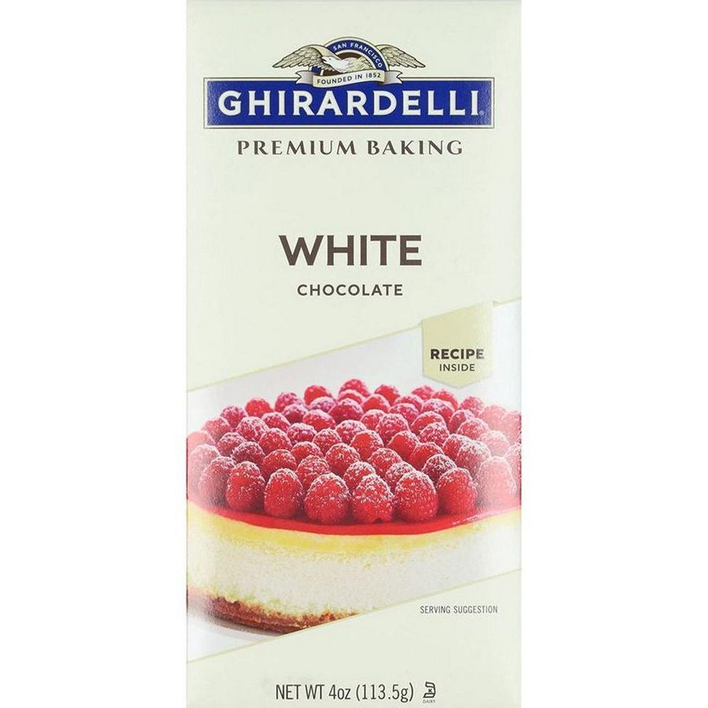 Ghirardelli Premium Baking Bar White Chocolate, 4 oz