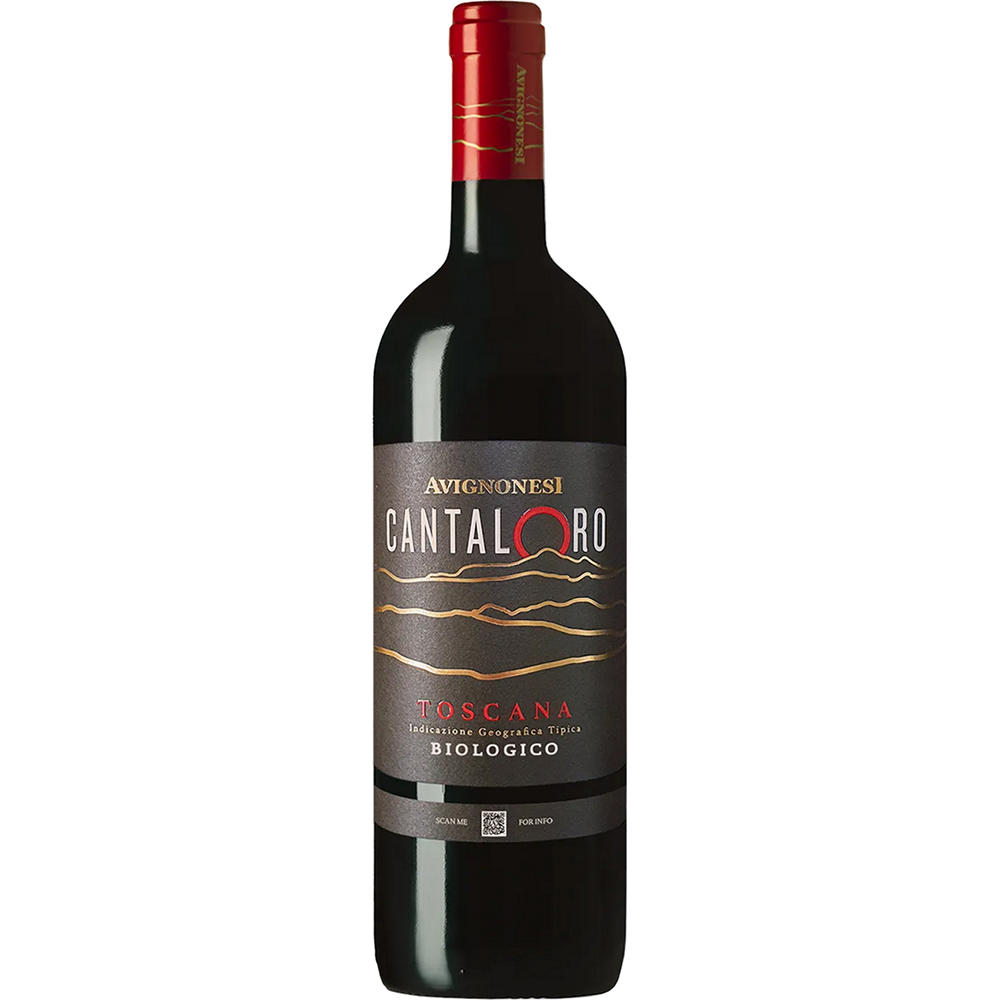 Avignonesi Organic Cantaloro Rosso Toscana I.G.T. Italian Red Wine, 750 mL