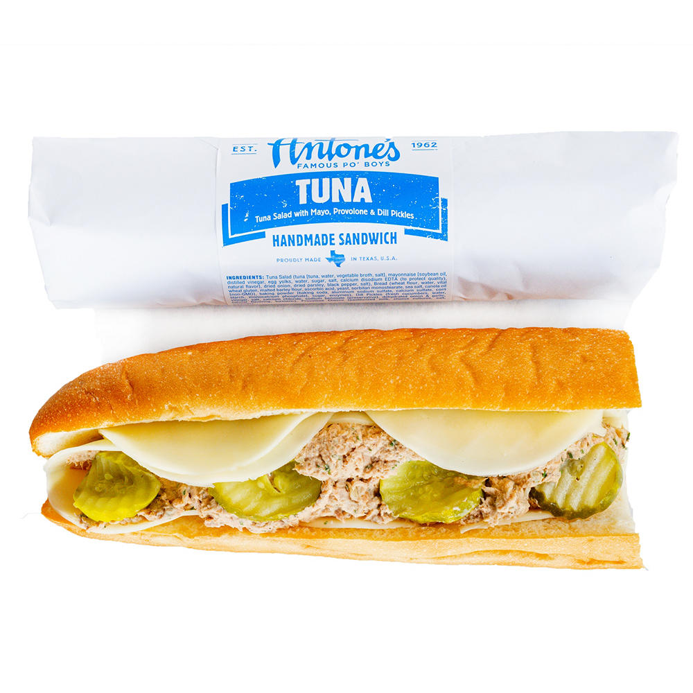 Antone's Tuna Po'Boy Sandwich