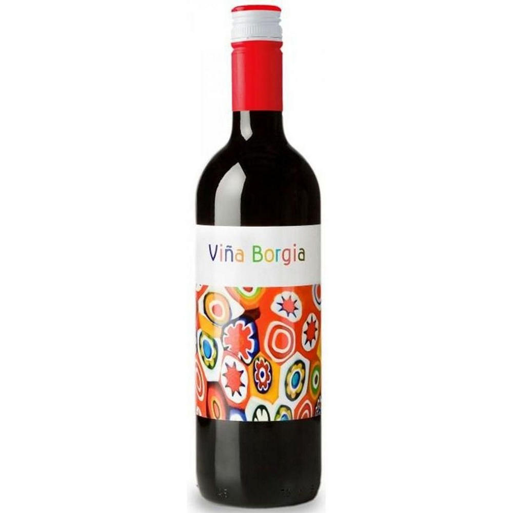 Vina Borgia Organic Spanish Red Wine, 750 mL