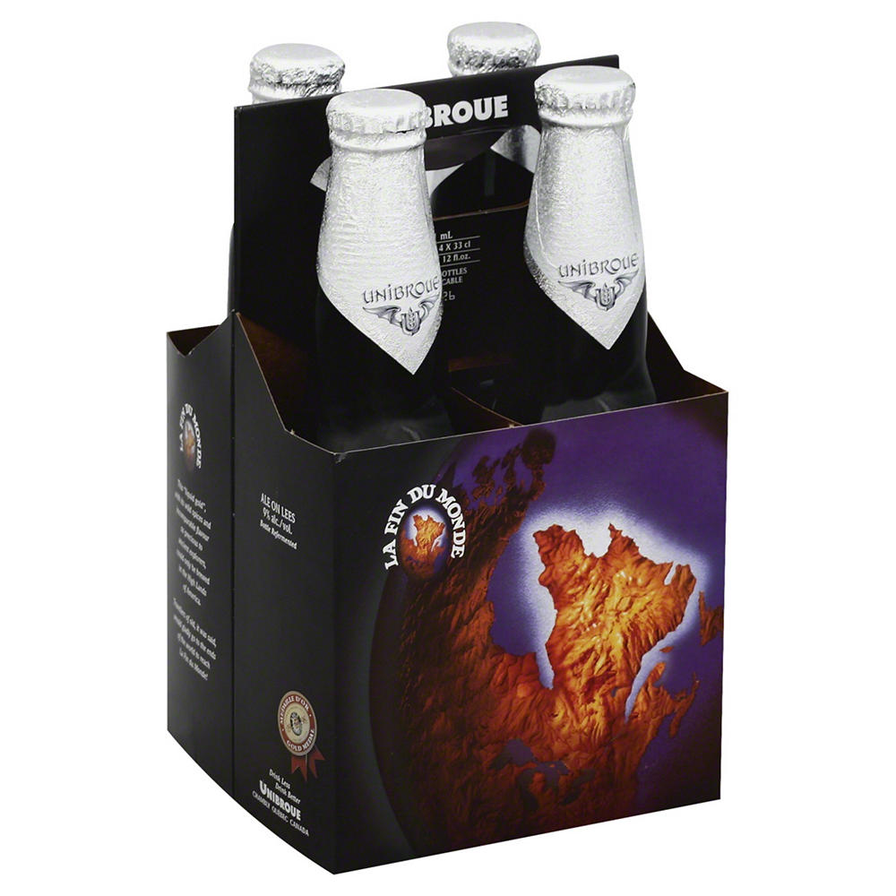Unibroue La Fin Du Monde Beer 4 pk Bottles, 12 oz